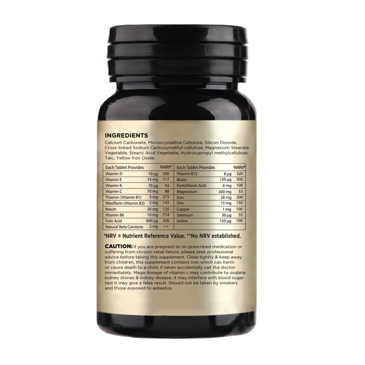 PregnaFirm | Folic Acid, Iron, Vitamin D, Vitamin C, B, Zinc, Magnesium | 90 Tablets