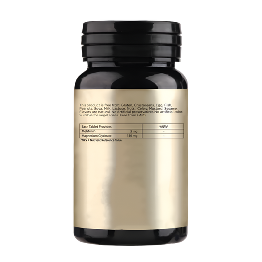 ValuSleep | Melatonin 5mg, Magnesium Glycinate 150mg | 90 Tablets