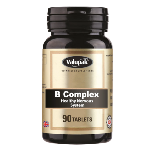 B Complex | 8 Water Soluble B Vitamins  | 90 Tablets